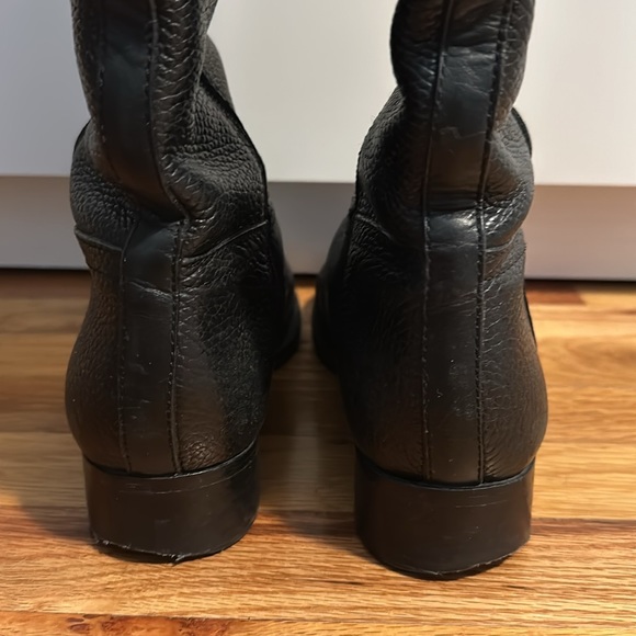 Tory Burch leather black boots 7M (not from outlet) - Picture 5 of 7